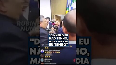 “eleição não se ganha, se toma." Mais um dia normal no Brasil 👍 #shorts #flaviodino #policia