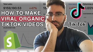 How To Make Viral Organic TikTok Videos For Dropshipping (2023)