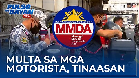 Multa sa mga motoristang iligal na dumadaan sa bus lane, mas tinaasan ng MMDA