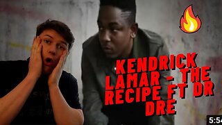 KENDRICK LAMAR - THE RECIPE FT DR DRE((IRISH REACTION!!)) DR DRE BEATS ARE THE BEST