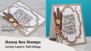 Honey Bee Stamps | Layering Vintage Labels