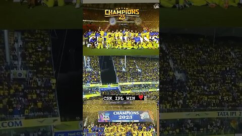 CSK WON THE IPL status tamil #status tamil #tamil #ipl2023 #csk #won