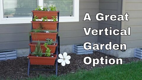 5 Tier Vertical Raised Garden Planter - A Great Vertical Garden Option