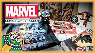 Marvel Collector Corps - Civil War - April 2016 - Unboxing and Overview