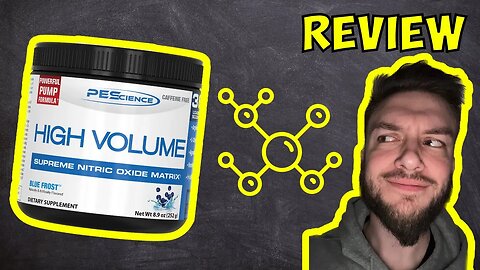 PEScience High Voume Caffeine-Free Pre-Workout Review