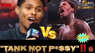 (BIG WORDS) Shakur Stevenson says Tank is NO P*$$Y and is READY TO FIGHT WHEN TANK IS READY!!! #TWT