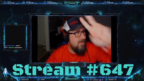 Stream #647 - New World/New Level/New Chatters!