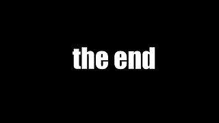 the end