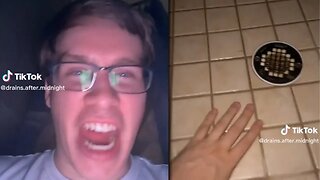 This Guy On TikTok Worships His Shower Drain...