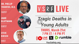 VSRF Live #119: Tragic Deaths in Young Adults