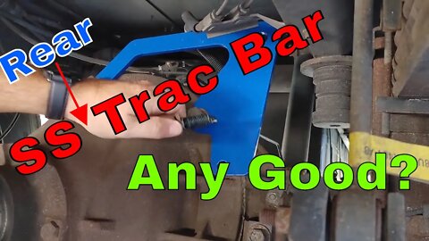 More parts installed On Coach | SS Rear Trac Bar | Will It Be Any Good?