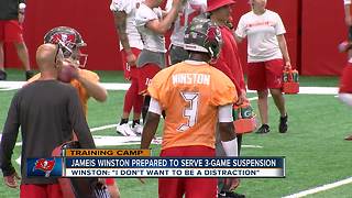 First day of Buccaneers training camp