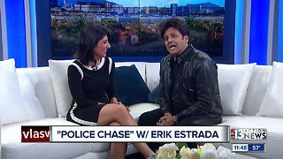 Erik Estrada hosts Police Chase Las Vegas Grand Opening