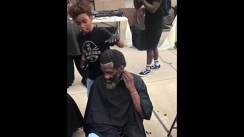 Junior Barber Academy Gives Free Haircuts To The Homeless