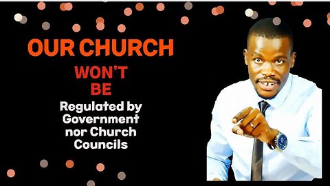 Our church won't be regulated by the Government nor church councils| Pastor Paul Weringa