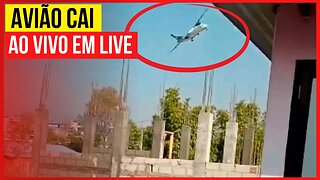 AVIÃO CAI NO NEPAL | É TRANSMITIDO AO VIVO