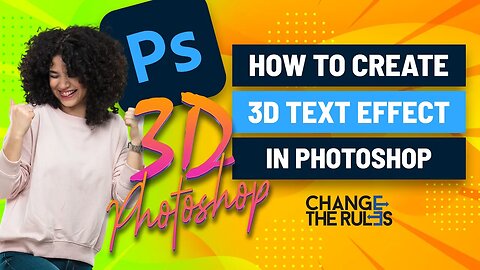 How To Create 3D Text Effect In Photoshop