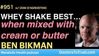 BEN BIKMAN f | Whey shake best when mixed with cream or butter