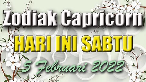 Ramalan Zodiak Capricorn Hari Ini Sabtu 5 Februari 2022 Asmara Karir Usaha Bisnis Kamu!