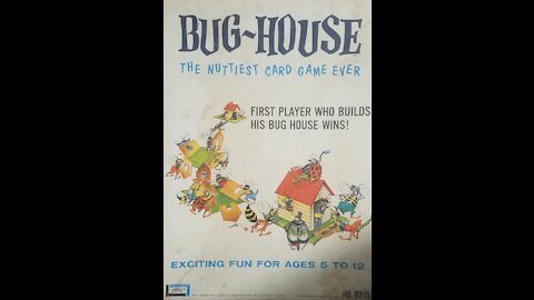 Bug House card game (1965, Lakeside Toys) -- What's Inside