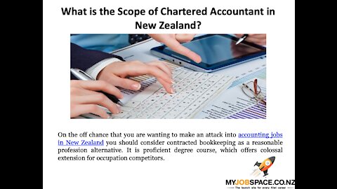 What is the Scope of Chartered Accountant in New Zealand?