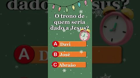 O trono de quem seria dado a Jesus? #shorts #perguntaserespostas #biblia #bible #natal