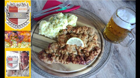 WIENER SCHNITZEL MIT KARTOFFELSALAT***