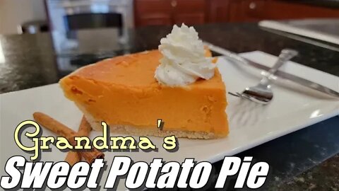 Grandma's Sweet Potato Pie | Thanksgiving Recipe Hacks