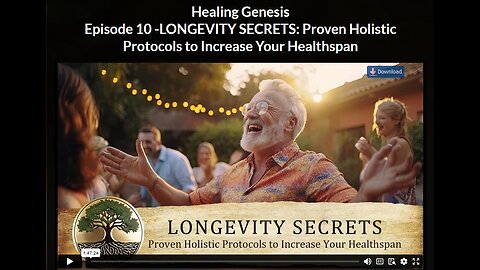 HGR- Ep 10 BONUS-1: LONGEVITY SECRETS: Proven Holistic Protocols to Increase Your Healthspan