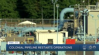 Colonial Pipeline restarts operations days after major hack