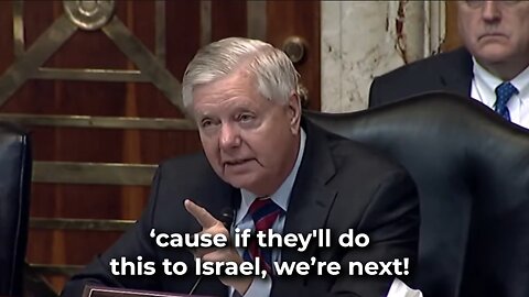 Lindsey Graham: If the International Criminal Court will do this to Israel, we´re next!