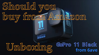 Amazon GoPro 11 Black Unboxing with Acc Kit