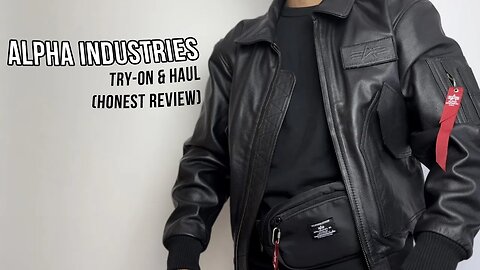 Alpha Industries (Honest Review) | Hottest Men's Haul & Try On