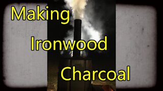 Making Ironwood Charcoal