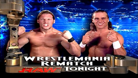 Shawn Michaels vs Chris Jericho RAW 07.21.2003 Highlights