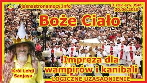 Boże Ciało Impreza dla wampirów i kanibali LOGICZNE UZASADNIENIE