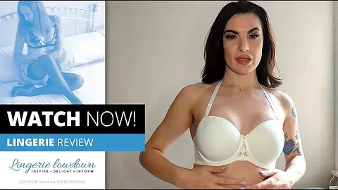 Amber T : Fantasie Bronte strapless bra [PREVIEW]