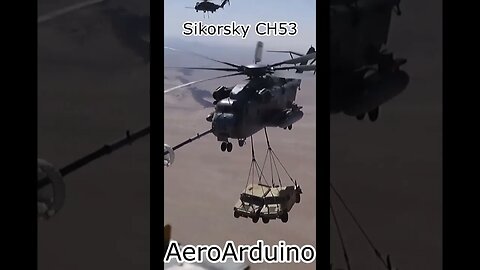 Watch Sikorsky CH53 Carrying Huge Loads #Aviation #Fly #AeroArduino