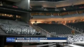 New Bucks arena 95% done: Team president gives tour of locker room, atrium and more