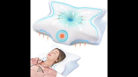 DONAMA Neck Cervical Pillow for Pain Relief Sleeping