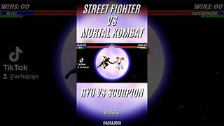 Street Fighter vs Mortal Kombat, Ryu vs Scorpion. Parte 3