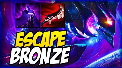 Kha'Zix Jungle Gameplay To ESCAPE BRONZE! Start Carrying Games ASAP!