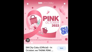 SMCITY CEBU Breast Cancer PINK Awareness Survivor Art 2022