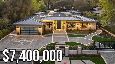 $7.4 Million La Cañada Flintridge Modern Luxury Estate | Mansion Tour