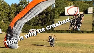 Understanding this paramotor incident during take off ￼September 2, 2023