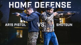 AR-15 vs Shotgun: Home Defense