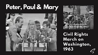 Peter, Paul & Mary | If I Had A Hammer | Civil Rights March on Washington,1963