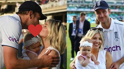 Stuart Broad's FairyTale Retirement Emotional Farewell with Partner Mollie King & Daughter Annabella