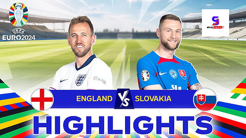 England 2 - 1 Slovakia | Highlights | UEFA Euro | 30th June 2024