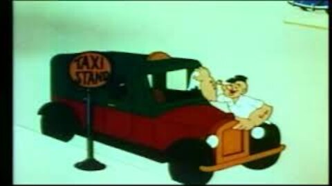 Popeye Cartoon - Taxi-Turvy